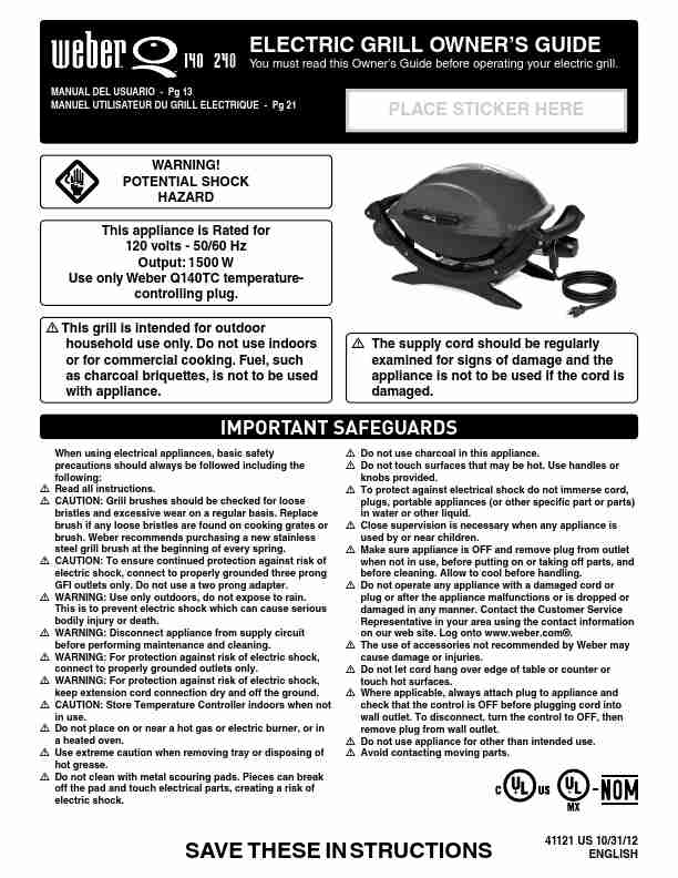 Weber Electric Grill 522001-page_pdf